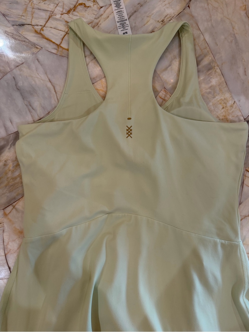 RHONE Racerback Athletic Dress in Sage Green - Picture 5 of 5